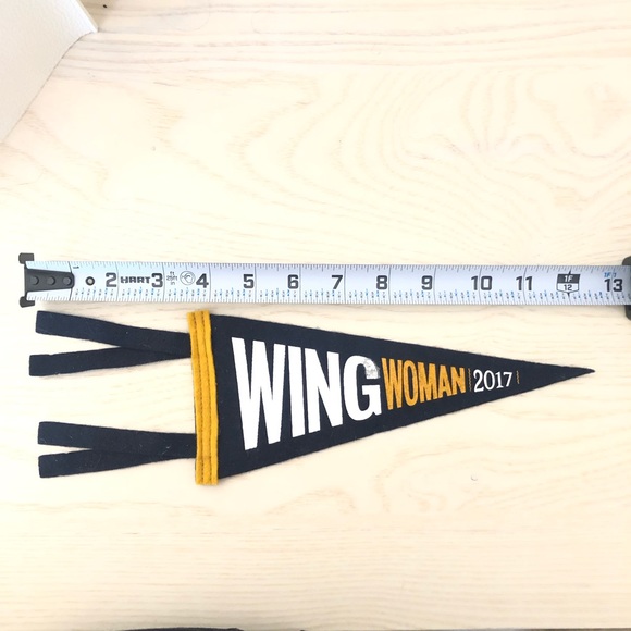 WING Woman 2017 Felt Pennant - Picture 7 of 8